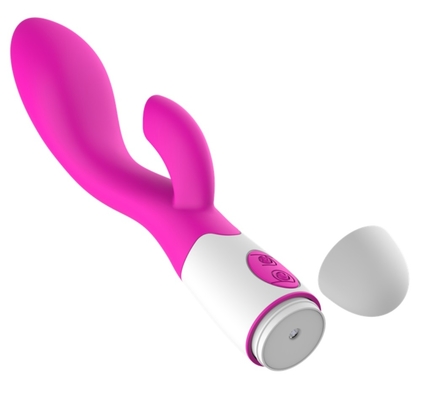 Venta caliente G Spot Dildo forma Rosa Vibrator juguetes sexuales para mujeres