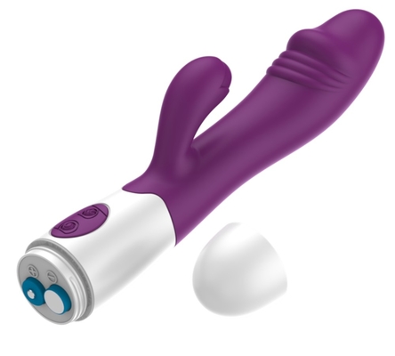 Venta caliente G Spot Dildo forma Rosa Vibrator juguetes sexuales para mujeres