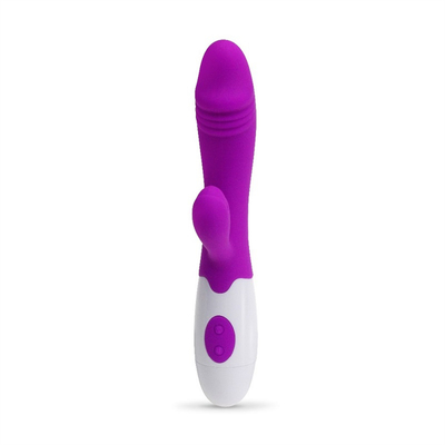 Venta caliente G Spot Dildo forma Rosa Vibrator juguetes sexuales para mujeres