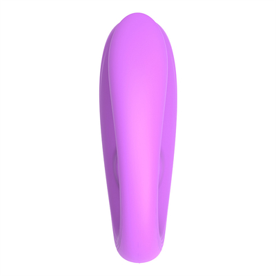 Invisible Wear Masajeador anal y del clítoris hecho de silicona médica U forma G Vibrator de puntos de sexo juguetes para mujer