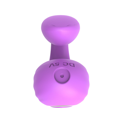 Invisible Wear Masajeador anal y del clítoris hecho de silicona médica U forma G Vibrator de puntos de sexo juguetes para mujer