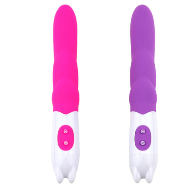 6 velocidad de silicona vibrador juguete sexual con batería de energía de energía vibrador de dildo para mujer