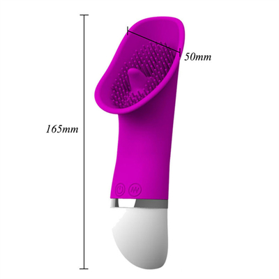 30 Velocidad Silicona Punto G Lengua del clítoris Succión oral Vibrator Juguetes sexuales para mujeres
