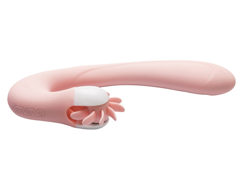 Lengua oral lamer el clítoris Vibrator de calefacción inteligente de rotación Lengua de juguete sexual Vibrator para mujeres