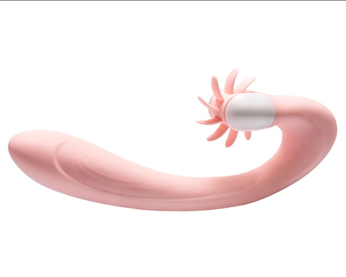 Lengua oral lamer el clítoris Vibrator de calefacción inteligente de rotación Lengua de juguete sexual Vibrator para mujeres