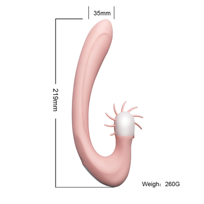 Lengua oral lamer el clítoris Vibrator de calefacción inteligente de rotación Lengua de juguete sexual Vibrator para mujeres
