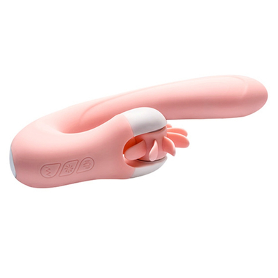 Lengua oral lamer el clítoris Vibrator de calefacción inteligente de rotación Lengua de juguete sexual Vibrator para mujeres