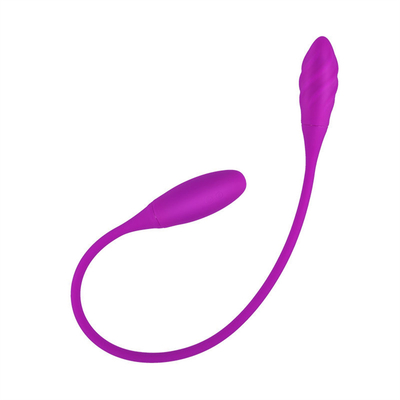 Vibradores anales dobles 6 Vibrator de puntos G de múltiples velocidades huevos Vibrator del clítoris recargable para pareja