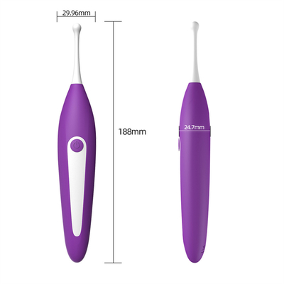 Alta calidad 7 velocidades de silicona médica juguete sexual mujer vibrador