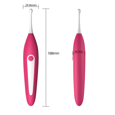Alta calidad 7 velocidades de silicona médica juguete sexual mujer vibrador