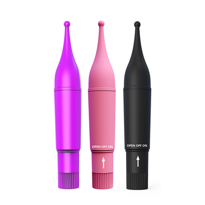 Juguetes sexuales estimulación del clítoris vaginales vaginales Vibrator de venta caliente silicona estimulación de pezones para mujeres