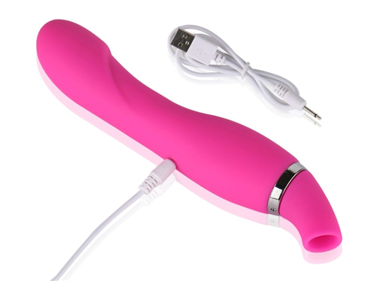 Vibrator de succión del clítoris, G Spot Clit Dildo Vibratores para mujeres con succión y vibración, G Spotter del clítoris resistente al agua