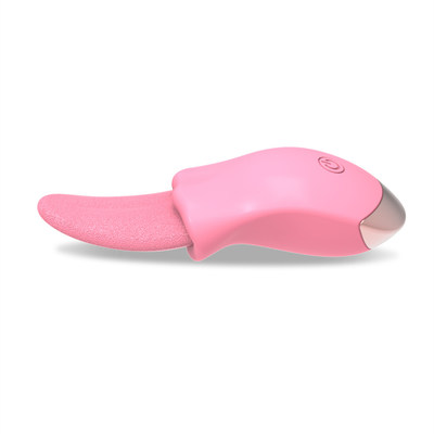 Nuevo diseño Vibrator de lengua Licking G Spot Masajista Vibrator del clítoris Mujeres masturbadora Vibrator en forma de lengua