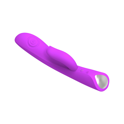 Vibradores de recarga secreta caliente con función de doble toque lateral Vegina G Spot Rabbit Vibrator Adultos juguete sexual para mujeres