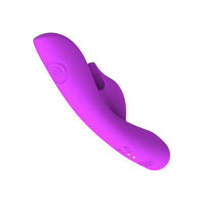 Vibradores de recarga secreta caliente con función de doble toque lateral Vegina G Spot Rabbit Vibrator Adultos juguete sexual para mujeres