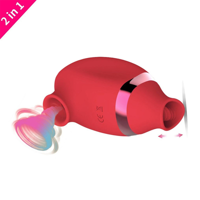 USB Recargable Silicona Mamada Chupa Vibrator Clitóris Lirando Vibrator juguetes sexuales para mujeres