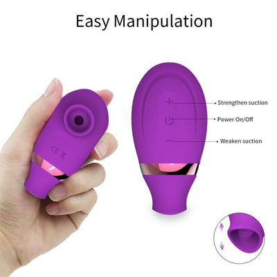 USB Recargable Silicona Mamada Chupa Vibrator Clitóris Lirando Vibrator juguetes sexuales para mujeres