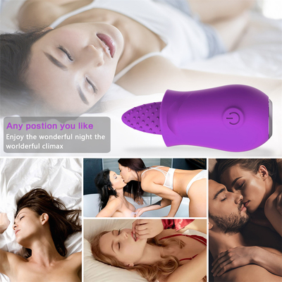 Vibrator de masaje de alta calidad de silicona recargable portátil para mujeres