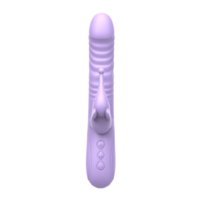 Vibrator de conejo de estiramiento de silicona estimulador de clítoris de punto G juguetes sexuales femeninos Vibrator de conejo para mujer vagina