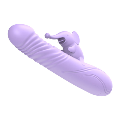 Vibrator de conejo de estiramiento de silicona estimulador de clítoris de punto G juguetes sexuales femeninos Vibrator de conejo para mujer vagina