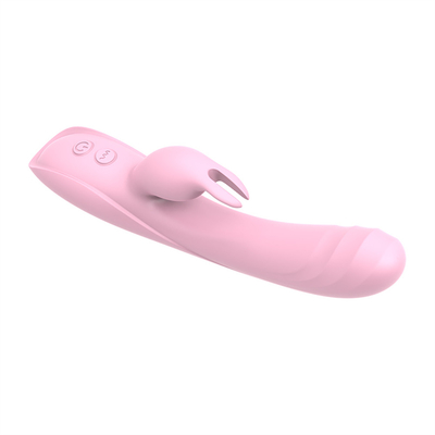 Nueva llegada Conejo Vibe Estimulador de Punto G 7 Velocidades Vibración Dildo Vibrator Juguete sexual para mujeres