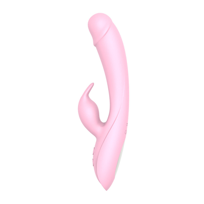 Nueva llegada Conejo Vibe Estimulador de Punto G 7 Velocidades Vibración Dildo Vibrator Juguete sexual para mujeres