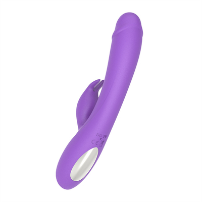 Nueva llegada Conejo Vibe Estimulador de Punto G 7 Velocidades Vibración Dildo Vibrator Juguete sexual para mujeres