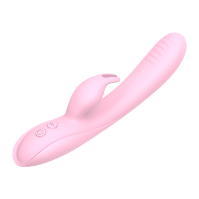 Nueva llegada Conejo Vibe Estimulador de Punto G 7 Velocidades Vibración Dildo Vibrator Juguete sexual para mujeres