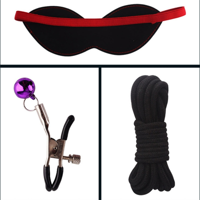 8pc/Set Popular BDSM Bondage Kit de restricción para la alegría de la pareja