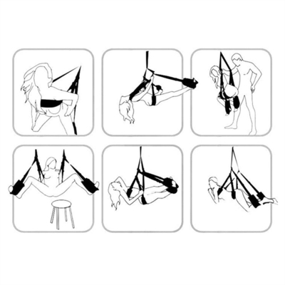 Accesorios SM BDSM Bondage Door Swing Sexo juguete para pareja Flirtando producto para adultos