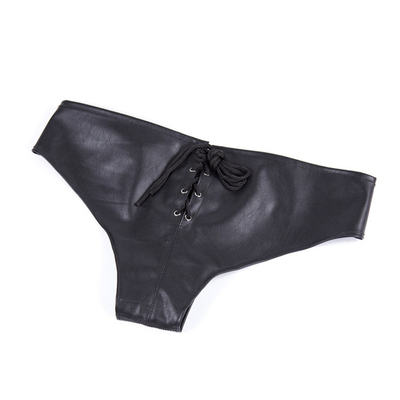 S&M Fetiche Sexo juguete PU Leather Bondage / ropa interior