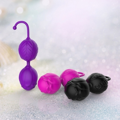 Entrenamiento de terapia de estrés vaginal de silicona Kegel Ball juguete sexual para mujer