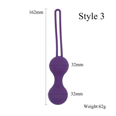 Entrenamiento de terapia de estrés vaginal de silicona Kegel Ball juguete sexual para mujer