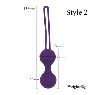 Entrenamiento de terapia de estrés vaginal de silicona Kegel Ball juguete sexual para mujer
