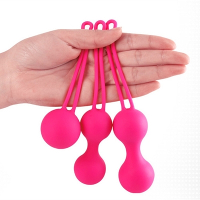 Entrenamiento de terapia de estrés vaginal de silicona Kegel Ball juguete sexual para mujer