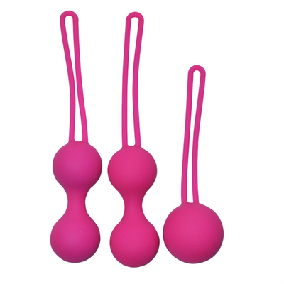 Entrenamiento de terapia de estrés vaginal de silicona Kegel Ball juguete sexual para mujer