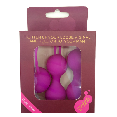 Entrenamiento de terapia de estrés vaginal de silicona Kegel Ball juguete sexual para mujer