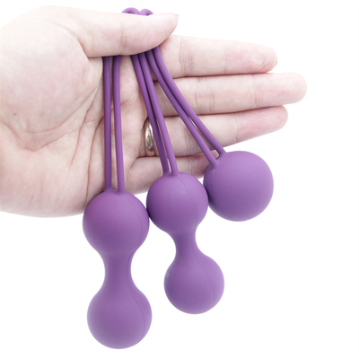Entrenamiento de terapia de estrés vaginal de silicona Kegel Ball juguete sexual para mujer
