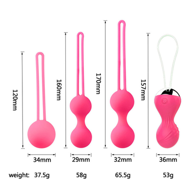Exercicio de vagina Kegel de silicona Bola de Kegel de vagina para ejercicios del suelo pélvico femenino