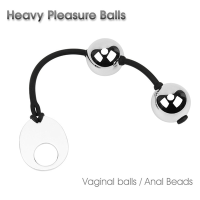 Botas de placer pesadas para el cuerpo Botas vaginales Unisex Perlas anales