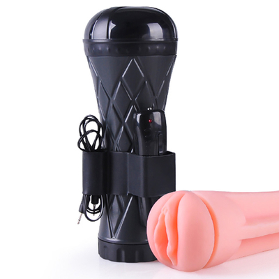 3D Vibración Masturbación Muñeca Taza de Sexo juguetes para hombre
