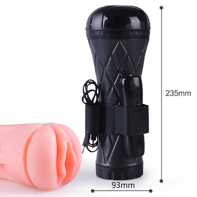 3D Vibración Masturbación Muñeca Taza de Sexo juguetes para hombre