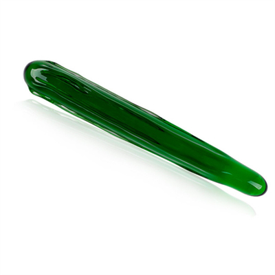 Penis de cristal trasero anal Plug G-spot Masturbación del clítoris berenjena Vidrio para mujeres