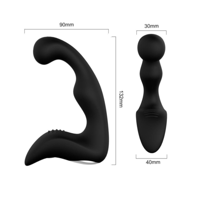 Mascador de próstata del patio trasero Dispositivo de masturbación masculino Anus Vibrator eléctrico Orgasmo masculino Juguetes sexuales al por mayor