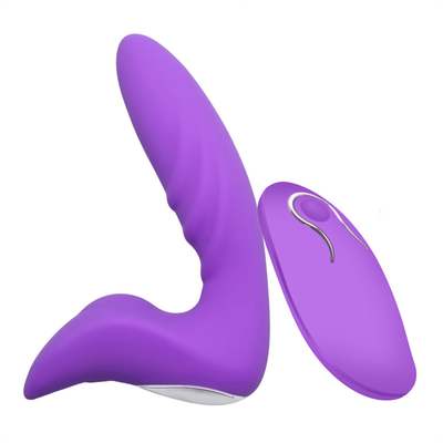 Control remoto Masajeador de próstata USB Cargador anal Vibrator juguete de próstata para hombres