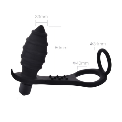 Vibrator para masajeador de pene para hombres masaje de próstata