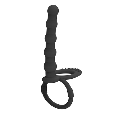 Juguete de sexo anal trasero Enchufe anal para parejas Anillos de pene Anillo de pene Ampliación de pene Jaula de pene Retardo de eyaculación Rin de pene