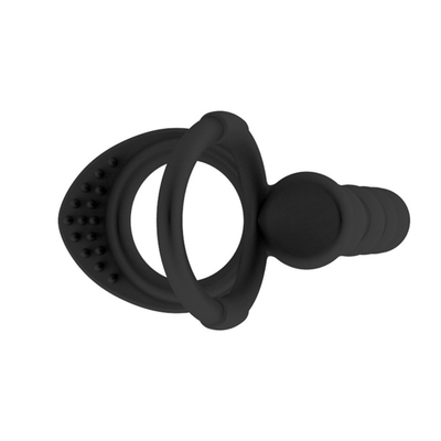 Juguete de sexo anal trasero Enchufe anal para parejas Anillos de pene Anillo de pene Ampliación de pene Jaula de pene Retardo de eyaculación Rin de pene