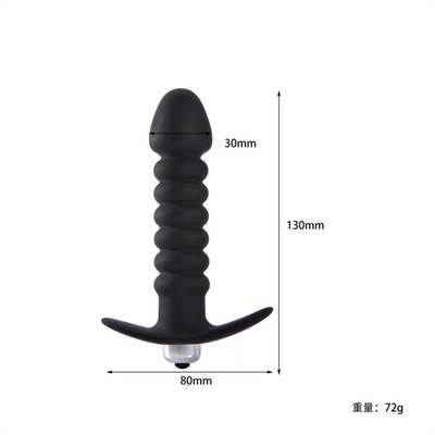 Dildo de silicona Vibrator masculino Masaje de próstata Plug anal G punto Butt Plug para hombres