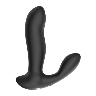 Vibrante y telescópico Vibrante anal Dildo Plug anal en forma para hombres Silicona anal Dildo juguete sexual Gay masturbación masculina